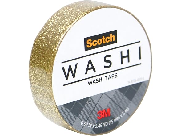 Scotch Expressions Glitter Tape, .59" - Gallery 2