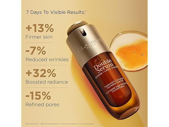 Clarins Double Serum | Anti Aging, 1.7 oz.