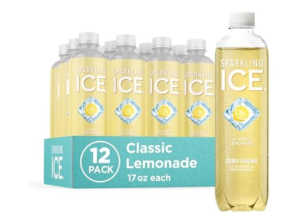 Sparkling Ice Lemonade 12pk