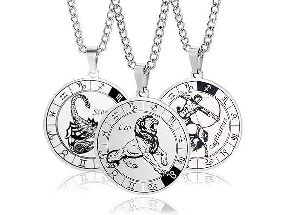 Ailiessy 12 Constellation Necklace