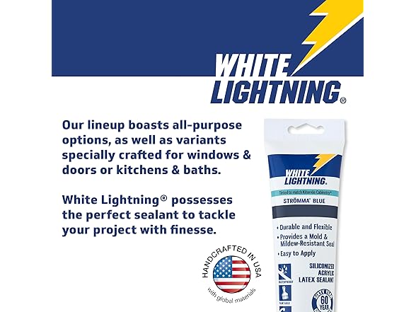 White Lightning WL30060 3006 Siliconized Acrylic Latex