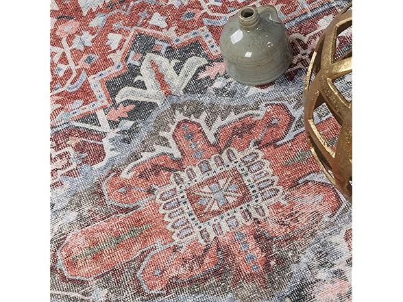 Superior 10'x14' Rustic Medallion Indoor Area Rug