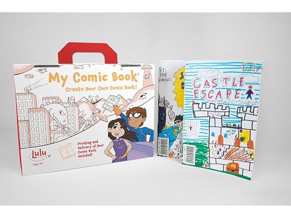 Lulu Jr. My Comic Book Making Kit, Multicolor