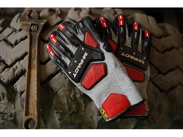 (3-Pairs) Mechanix Wear M-Pact® Knit CR5A5 Glove