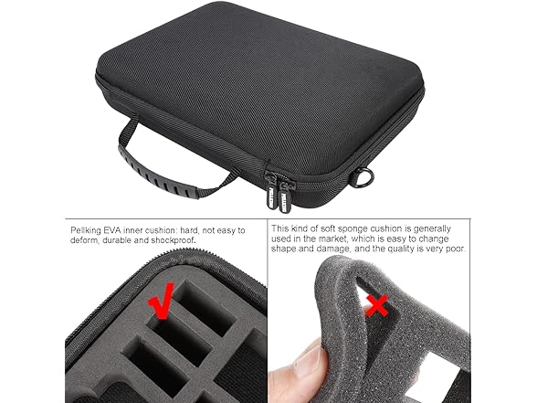 Pellking Large Waterproof Case for GoPro