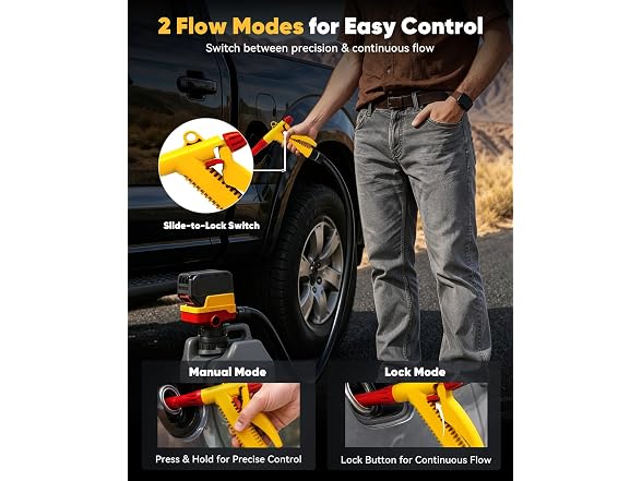 JEXTRAL Cordless Fuel Transfer Pump