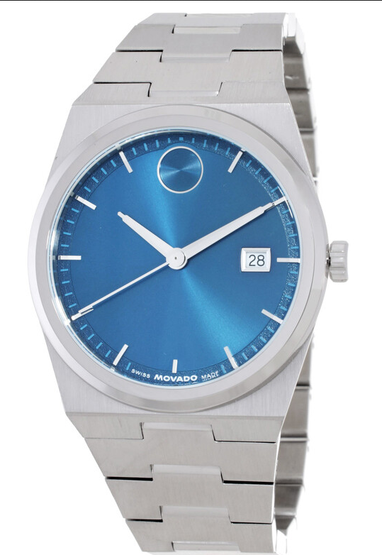 Movado BOLD Quest Quartz Blue Dial Men's Watch - Gallery 2