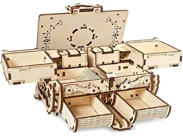 UGEARS Amber Box 3D Wooden Puzzle Wooden