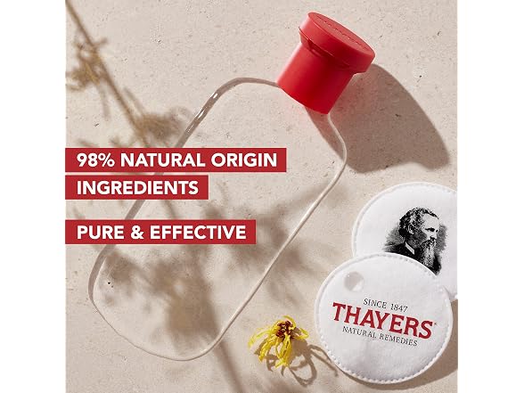 Thayers Unscented Witch Hazel Toner 12oz 3 Pack