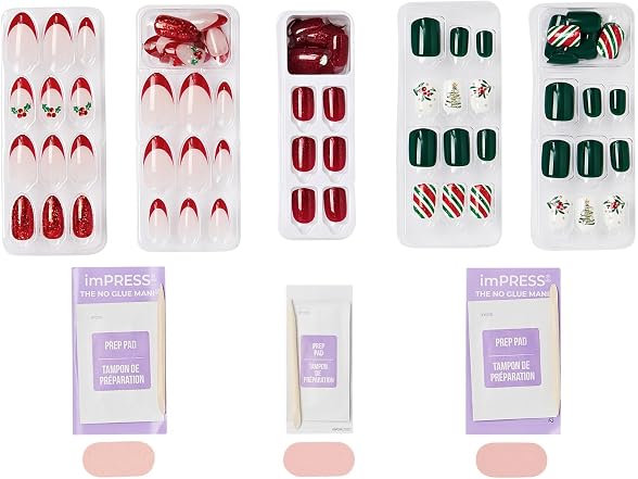 KISS imPRESS Holiday Nails Gift Set 3-Pack