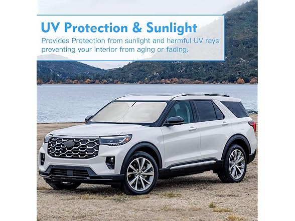 Ford Explorer Windshield Sun Shade