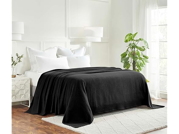 Superior King Waffle Weave Cotton Blanket