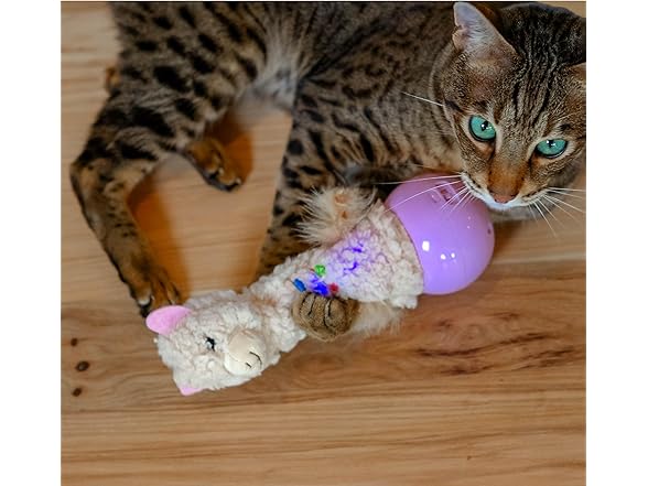 Catstages Electronic Dancing Llama Interactive Cat Toy