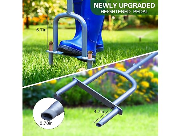 DUOLIYBC Manual Lawn Coring Aerator