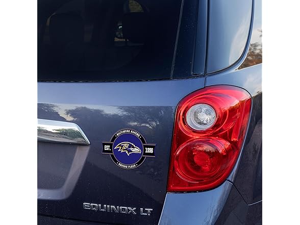 Baltimore Ravens Badge Magnet