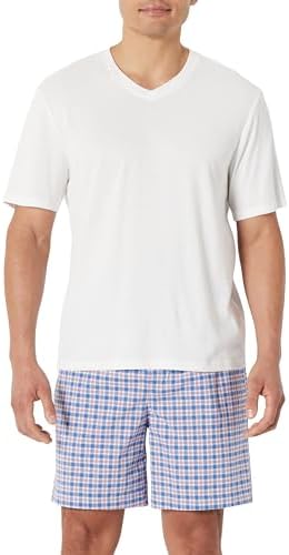 Amazon Essentials Men Cotton Poplin Pajama Set - Gallery 10