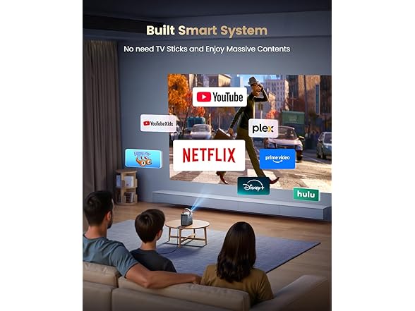 WiMiUS Smart Portable Projector