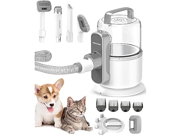 Simple Way 6 in 1 Pet Grooming Vacuum Kit
