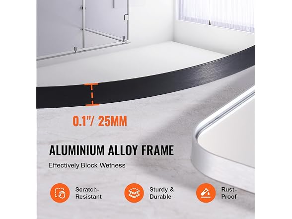 Wall Mounted Makeup Mirror
