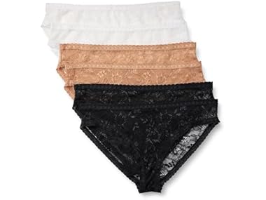 $7.99, Was $22.90, 65% Off! Amazon Essentials Womens Lace Cheeky Panties 6Pk dealfomo