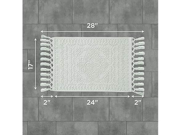 French Connection Nellore Bathroom Rug