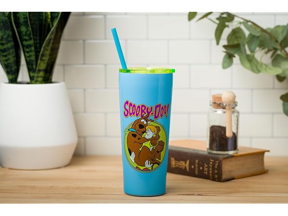 Scooby Doo Scared Shaggy, Stainless Steel Tumbler, 22oz