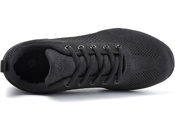 SYIEMNK Black Cheer Shoes for Girls