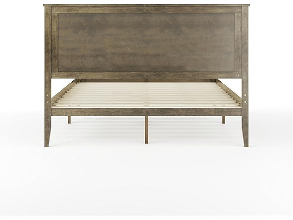 Martha Stewart Corbin Wood Platform Bed