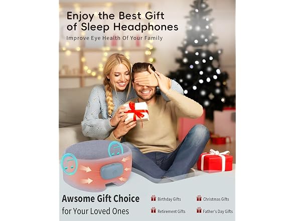 Heated Bluetooth Eye Mask