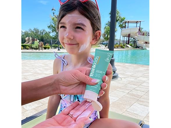 Thinksport Kids SPF 30 Clear Zinc Sunscreen