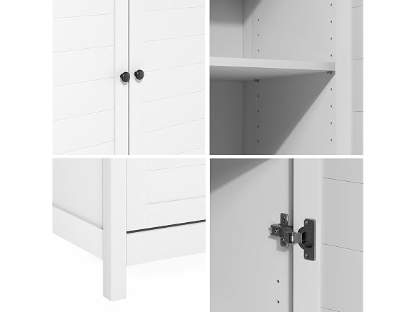 Furinno Robin 4-Tier Pantry 35W Louver