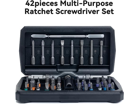 ANVANNA 42-IN-1 Magnetic Screwdriver Set