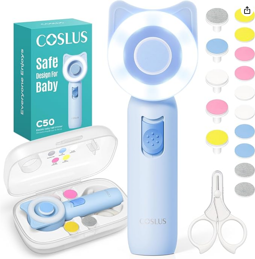 COSLUS C50 Baby Nail Electric Trimmer - Gallery 12