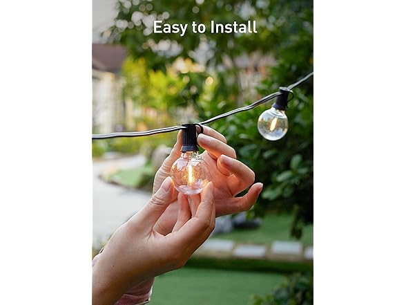 Brightown 109Ft LED Outdoor String Light