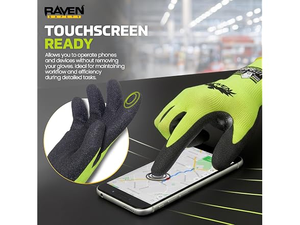 Raven® A3 Cut Resistant Gloves with SafeCut® S 12PK