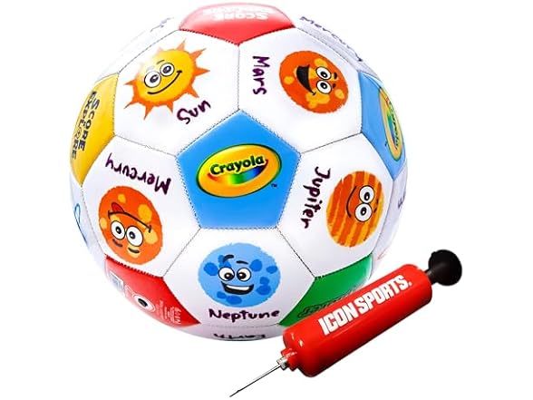 Crayola Official Soccer Ball -Galaxy Size 5