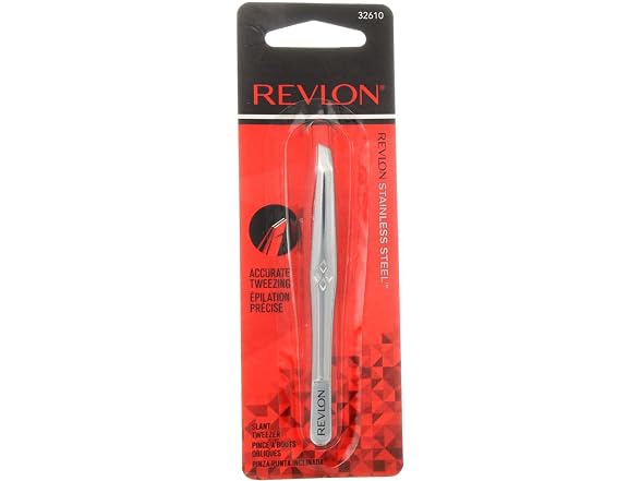 Revlon Stainless Steel Accurate Tweezing 1 ea