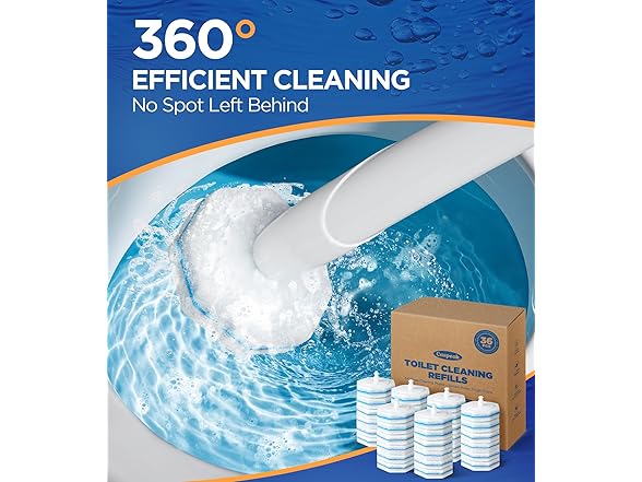 Caspeak Toilet Wand refills 36pcs