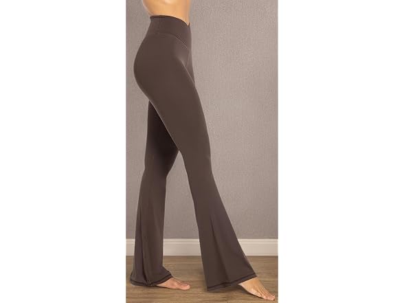 Sunzel Flare Leggings 30in XL Brown