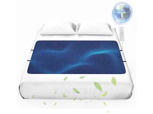 Oiameen Grounding Mat for Bed, King
