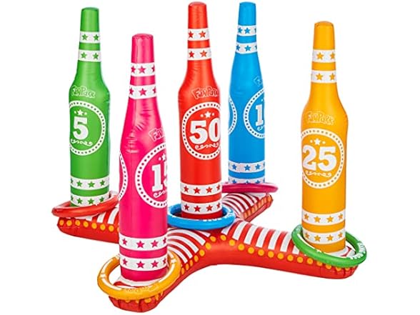 Flybar FunPark Ring Toss Game 3 Feet Tall