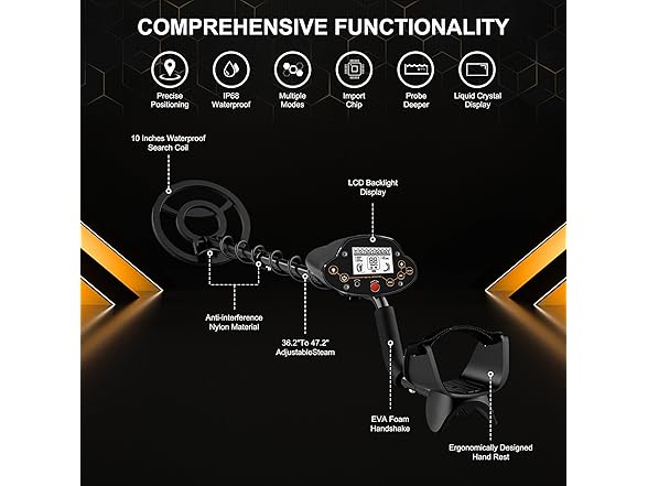 JYDETOOR JY Metal Detector for Adults