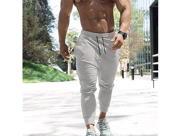 MICOZIFY Mens Workout Jogger Pants