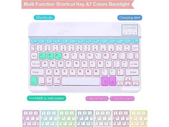 Galaxy Tab A8 Detachable Keyboard Case