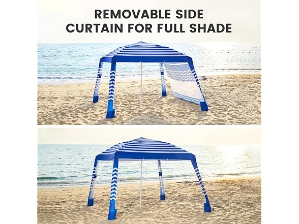 Zeraty 8x8 Beach Cabana UPF50+ Pop Up