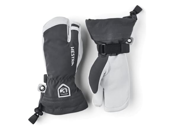 Hestra Army Leather Heli Ski Junior