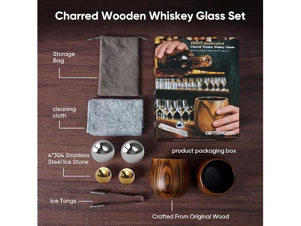 Upgraded Charred Wooden Bourbon