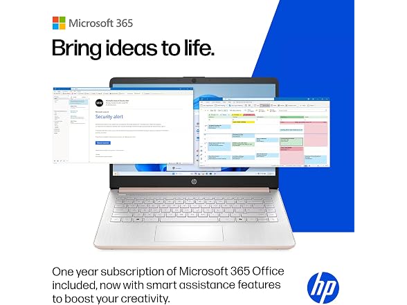 HP 14 Laptop Intel Celeron N4500 8GB Mem