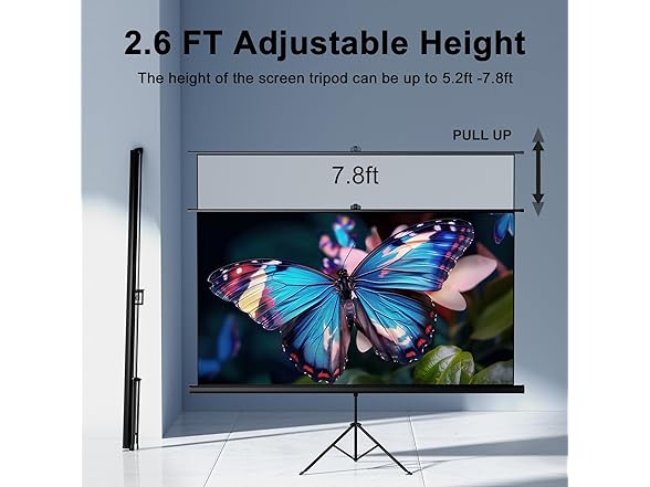 SCREENMAX Projector Screen with Stand