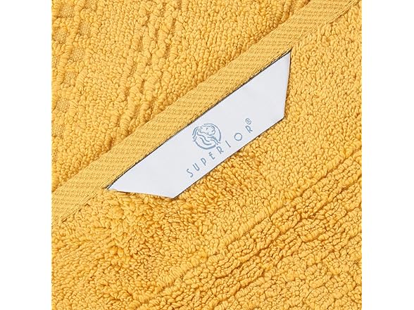 Superior 12PC Playa Zero Twist Cotton Small Towels